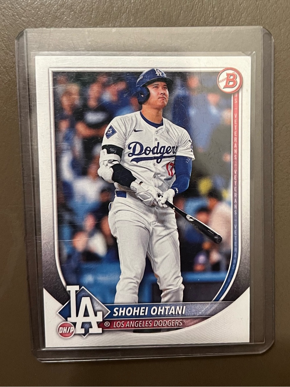 Topps Shohei Ohtani Card - White Blue